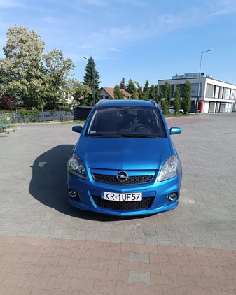 Opel Zafira cena 19500 przebieg: 264000, rok produkcji 2006 z Kraków małe 22